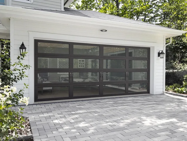 Wolcott Garage Door Repair design specialist presenting custom garage door options to Wolcott homeowner