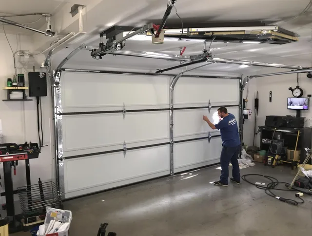 Professional garage door repair service by Wolcott Garage Door Repair in Wolcott