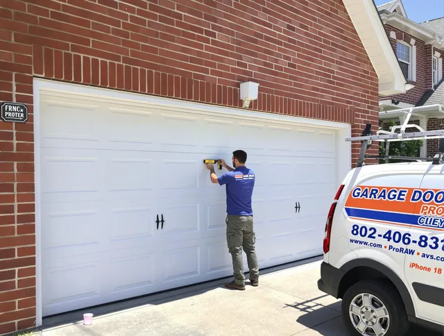 Local garage door repair service by Wolcott Garage Door Repair in Wolcott